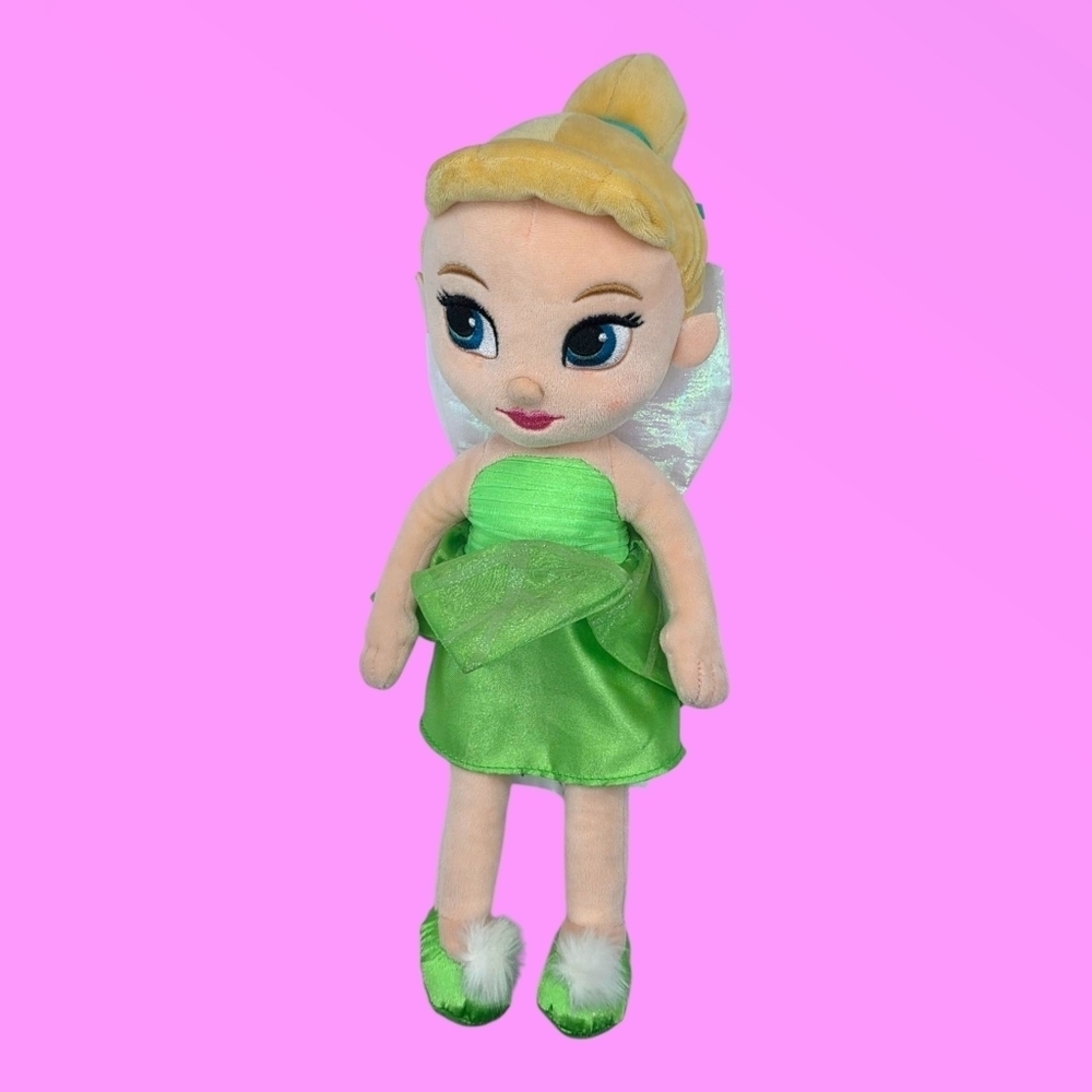 Disney Store Tinkerbell Fairy Peter Pan Toddler Plush Doll